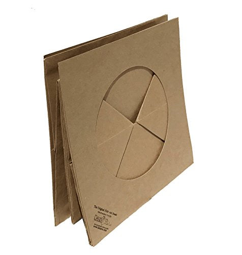 Dezi & Roo Hide and Sneak Collapsible Paper Cat Tunnel - Made in USA - Designed by a Feline Vet - Interactive Cat Toy - Cat Enrichment Toy - Hideaway