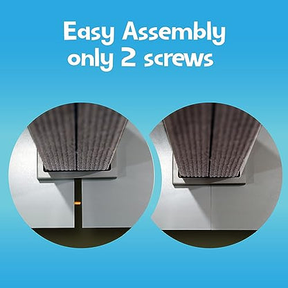 SmartCat Ultimate Scratching Post – Gray, Large 32 Inch Tower - Sisal Fiber, Simple Design - For All Cats - color: Gray