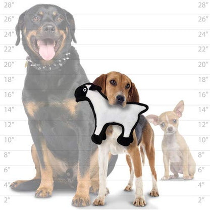 TUFFY World’s Tuffest Soft Dog Toy – Barnyard JR Series, Sheep, 2 Pack - color: Sheep, size: Jr 2 Pack
