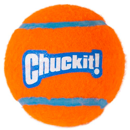 Chuckit! Dog Tennis Ball Dog Toy, Large (3 Inch Diameter) for dogs 60-100lbs, Pack of 1 - size: Large - Pack of 1