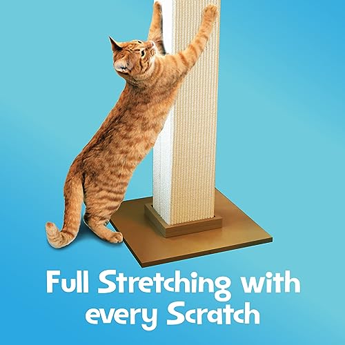 SmartCat Pioneer Pet Ultimate Scratching Post (Beige) - color: Beige