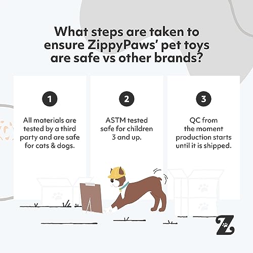 ZippyPaws Burrow- Interactive Dog & Puppy Toys for Boredom, Stimulating Pet Products to Keep them Busy, Hide & Seek Plush Dog Puzzle, Enrichment Squeaky Toy, For Small & Medium Dogs - Ladybugs in Leaf - style: Ladybug and Leaf