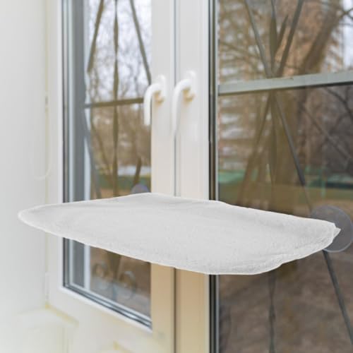 Detachable Cat Hammock Bed Cover Universal Fit Breathable Replacement Pad Foldable Sleeve for Indoor Cat Window Perch 17.71X10.82X0.78In