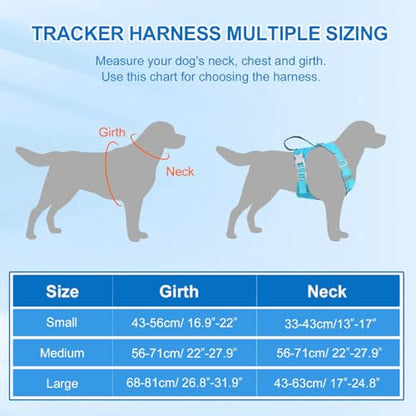No Pull Dog Harness with Handle, Adjustable Soft Pet Vest Harness with Lightweight for Small Medium Large Sized Dog,Blue,S - color: Blue, size: S