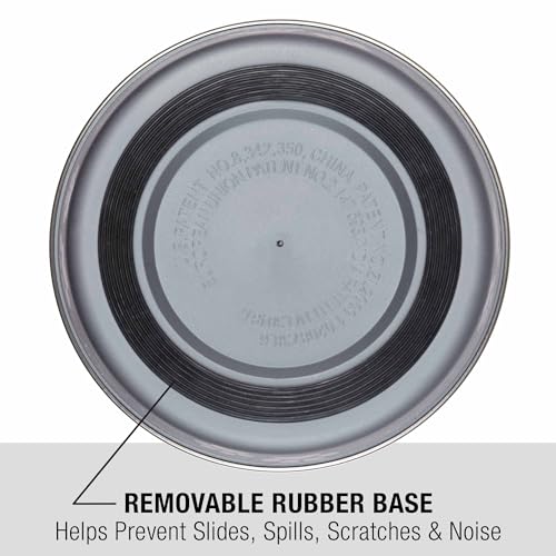 Loving Pets Bella Dog Bowls- Stainless Steel Dog & Cat Bowls - Spill Proof Dog Food Bowl, Cat Bowl, Puppy Essentials & Pet Supplies Great for Home & Travel (X-Large 65-100lbs, Blueberry) - color: Blueberry, size: X-Large (65-100lbs)