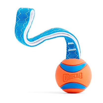 Chuckit! Ultra Tug Dog Toy, Medium Fetch and Dog Ball Tug Toy for Dogs 20-60 Pounds - size: Medium, style: Ultra Tug