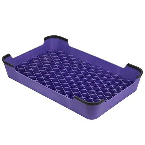 HUNTMARK Dog Training Place Board - Durable Hunting Dog Training Platform - Non-Skid Surface and Nonslip Feet - Stackable, Portable Agility Platform - Modern Puppy Trainer Equipment (Purple) - color: Purple