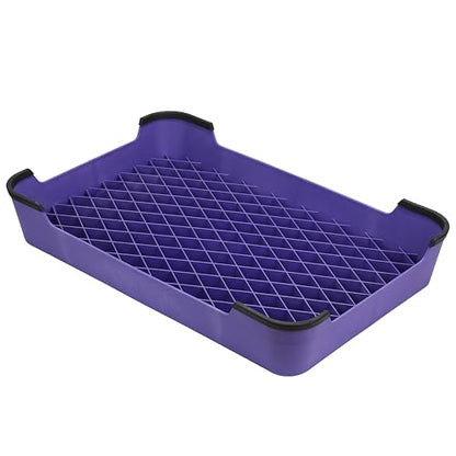 HUNTMARK Dog Training Place Board - Durable Hunting Dog Training Platform - Non-Skid Surface and Nonslip Feet - Stackable, Portable Agility Platform - Modern Puppy Trainer Equipment (Purple) - color: Purple
