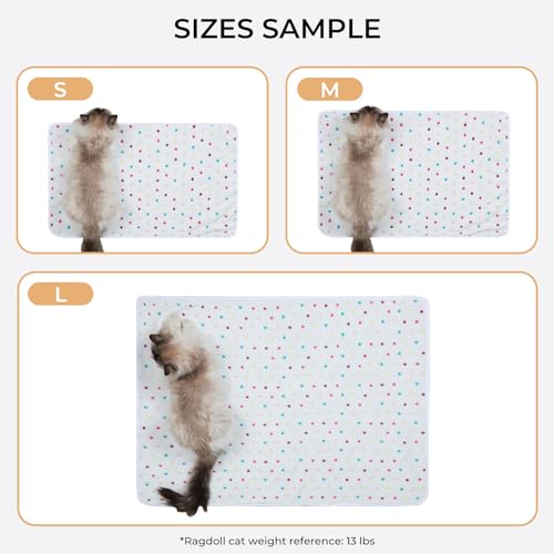 Luciphia 1 Pack 3 Blankets Super Soft Cute Dot Pattern Pet Blanket Flannel Throw for Dog Puppy Cat Small(23x16), Brown - color: Brown2, size: 23x16 inch (Pack of 3)