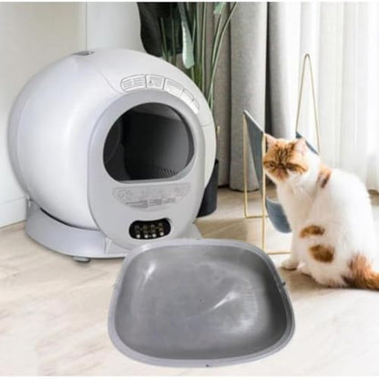 Baoblaze Cat Litter Silicone Pad Flexible Kitten Elegant Bedroom Reusable Washable Easy to Toilet Bottom Support Mat