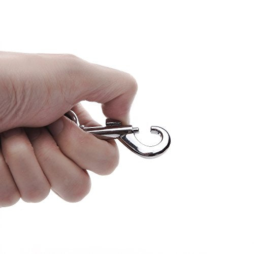 Reflective Dog Leash 4Ft /5 Foot /6 Feet Long, 1 Inch Wide, for Small and Medium Dogs - color: Reflective Sky Blue, size: 1'' x 4 FT