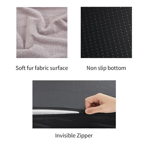Medium Dog Bed - 29" Orthopedic Memory Foam Bed for Senior & Arthritic Dogs, Washable Cover, Waterproof Lining