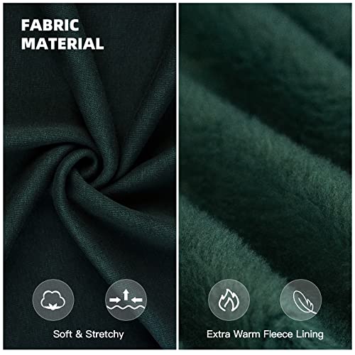Dog Hoodie Fleece Puppy Clothes Warm Sweater with Hat for Small Dogs Cat Hooded Shirt Kitten Pet Basic Sweatshirt with Pocket Doggie Soft Winter Coat Apparel (Green; S) - color: Green, size: S-(2~7lb) | Chest(~13")