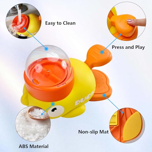 Duck Treat Dispenser for Dogs to Train Problem-Solving Skills,Dog Slow Feeder Puzzle Toy Prevents Bloating, Interactive Treat Dispensing Toy for Small Cats,Dogs,Other Pets