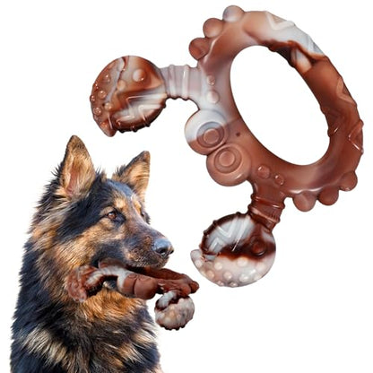 Indestructible Dog Toys for Aggressive Chewers, Tough and Durable Chew Toys for Large Medium Dogs, Interactive Dog Chew Toys to Keep Them Busy (D Crab) - color: D Crab