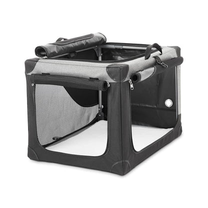 EveryYay by Petco Going Places Stow & Go Portable Canvas Dog Crate 24" L X 18" W X 17" H - size: 24.0"L x 18.0"W x 24.0"H