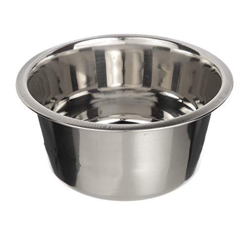 Neater Pet Brands 5 Cup (40 oz.) Stainless Steel Dog Bowls, 1 Single Neater Feeder Replacement Bowl (Medium Deluxe Model), Dog Food Bowl or Water Bowls, Dishwasher Safe Metal Dish for Medium Dogs - color: Single Bowl, size: 5 Cup