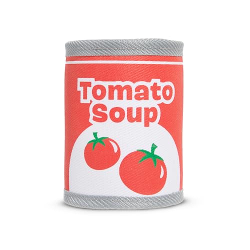 Barkbox Tomutto Soup Dog Toy for Large Super Chewers – Durable with Hidden Surprise Toy Inside for Extra Fun and Engaging Playtime - style: Tomutto Soup