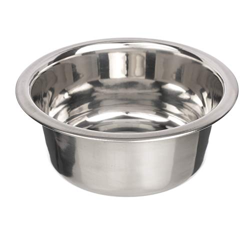 Neater Pet Brands 2.2 Cup (18 oz.) Stainless Steel Dog Bowls, 1 Single Neater Feeder Replacement Bowl (Small Deluxe Model), Dog Food Bowl or Water Bowls, Dishwasher Safe Metal Dish for Cats/Small Dogs - color: Single Bowl, size: 2.2 Cup