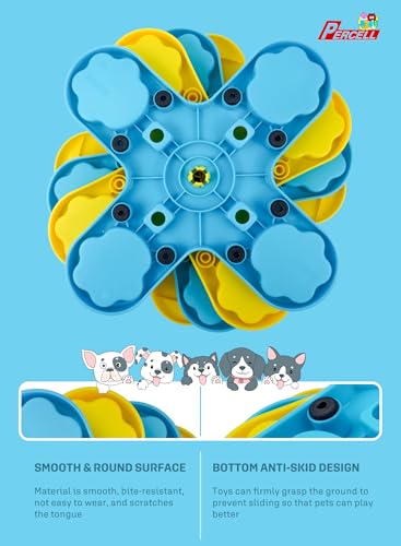 Dog Food Puzzle Toy Slow Feeder, Pet Tornado, Pet Treat Puzzle