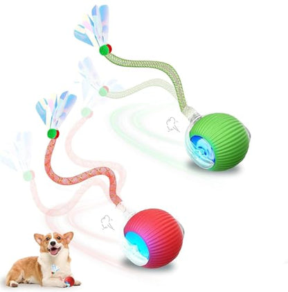 Upgrade 2pcs Innovative Interactive Cat Toy Balls, Automatic Moving Spheres for Cats (Dragonfly) - color: Dragonfly