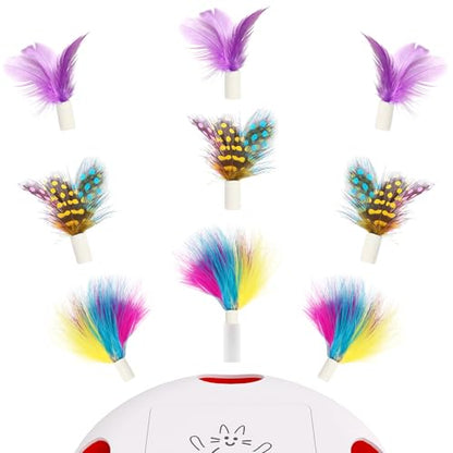 Feather Replacement for Cat Toys - size: 9