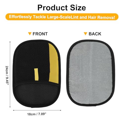Pet Hair Remover Gloves, Advanced Static-Adhesive Pet Hair Removal Gloves, Reusable Cat Dog Hair Remover Mitt, Pet Grooming Glove for Shedding, 1PCS
