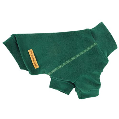 Fitwarm 3 Pack Fleece Dog Sweater, Turtleneck Dog Sweatshirt, Dog Winter Clothes for Small Dogs Boy Girl, Pet Pullover Jumper, Cat Apparel, Dark Green, Teal Green, Olive Green, Small - color: Dark Green-Aqua Green-Bean Green, size: Small
