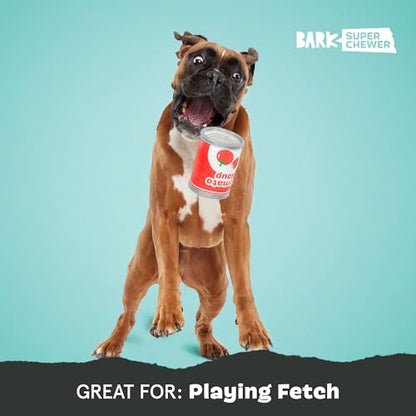 Barkbox Tomutto Soup Dog Toy for Large Super Chewers – Durable with Hidden Surprise Toy Inside for Extra Fun and Engaging Playtime - style: Tomutto Soup