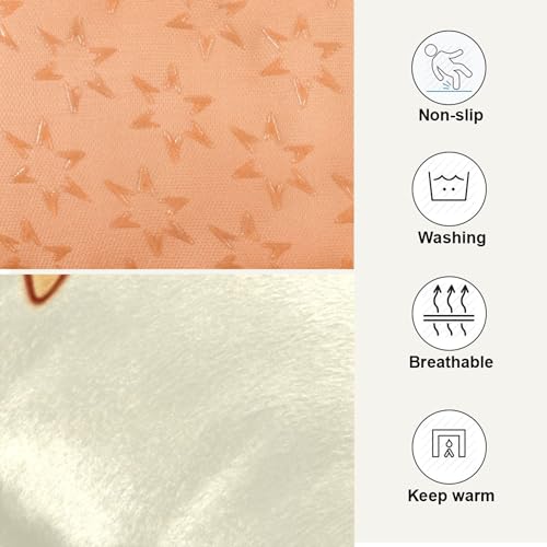 Cats and Round Wood Pet Bed Pad, Soft Pet Pad with Non-Slip Bottom, Bed Mat for Cat and Dog, Machine Washable Mattress for Living Room Crate Car, 24"x18" - size: 24x18 in