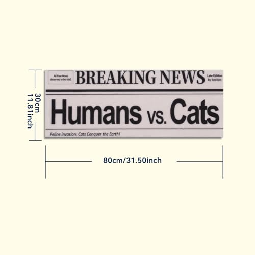Wall Cat Scratcher for Indoor Cats - Reusable & Damage-Free Wall-Mounted Fabric Scratching, DIY for Furniture and Wall Protection (11.81''x31.50'', Humans vs Cats in a Battle) - color: 5.Humans vs Cats in a Battle