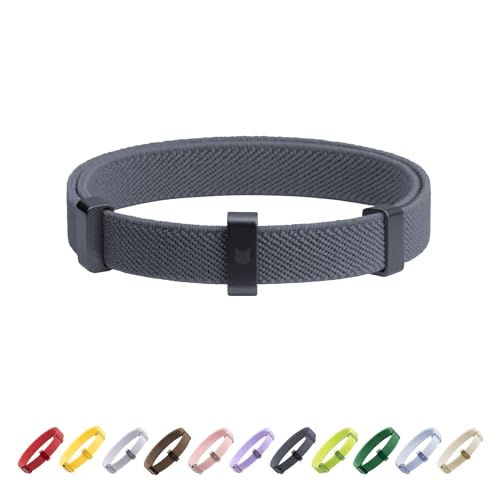 Safety Cat Collar - U.S. IDA Gold Awarding Design, Stretch Elastic Quick Release, Non Breakaway - Light Weight for Kitten, Neck Fit 5.9'-11.8' for All Small Large Cat,S(Space Grey) - color: Space Grey, size: S (5.9-11.8 inch)