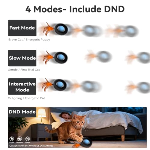 Interactive Cat Toy with Motion Activated Ball & 7-Hole Play Mat, Hide and Seek Exercise Game for Indoor Cats, Automatic Moving Cat Ball in Pouch, Rechargeable Kitten Toys (Starry Night) - color: Starry Night