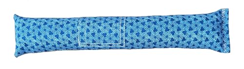 15” Refillable Catnip Kicker Toy for Cats – Handmade in USA Plush Kick Stick Filled with 1 oz Premium Catnip & Extra Catnip Included – Interactive Kick Toy (Cobalt Blue) - color: Cobalt Blue