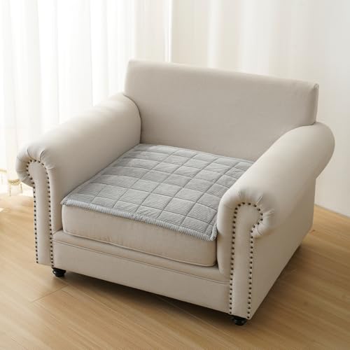 Couch Covers for Dogs Washable, Non Slip Couch Covers for Loveseat Sofa Pet Friendly, Soft Fuzzy Sofa Covers for Pet, Dog Couch Cover Furniture Protector(1PC,Light Grey,27.6"x27.6") - color: Light Grey, size: 27.6"x27.6"