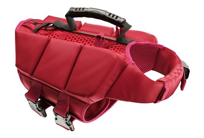 NOAH & PAW Dog Life Jacket, Human Standards Lifejacket Design, Dog Life Vest for Swimming and Boating, 3X Foam Support for Max Floating, Breathable Mesh, Salvavidas para Perros, Size S - size: S