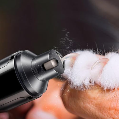 Dog Nail Grinder Quiet - 3 Mode Rechargeable Silent, Pet Nail Trimmer for Safe Free Grooming Durable Low Noise Grinder for Cats Dogs Puppies Small Medium Large Breeds Toenail Care Home