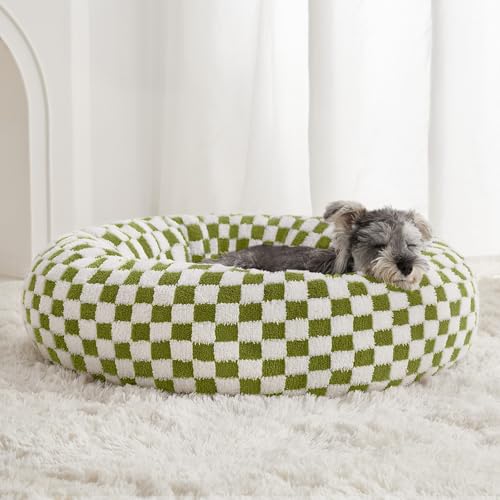 BFPETHOME Dog Beds for Large Dogs, Orthopedic Dog Bed for Medium Large Dogs,Big Waterproof Couch Pet Bed with Removable Washable Cover - color: Green, size: 20"L x 20"W x 8"Th
