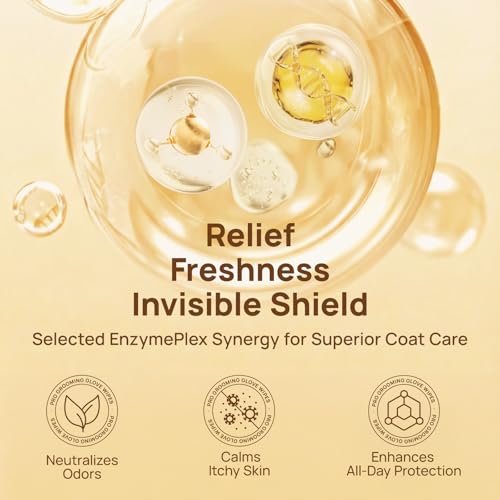 HICC PET Glove Wipes Pro | Pet Grooming Wipes for Dogs & Cats | Rinse-Free Grooming Mittens | 4-in-1 Cleaning & Conditioning | Pet Bathing Wipes for Horse Coat Care, Skin, Coat & Hoof | Unscented - size: 6 PCS - Pro Version