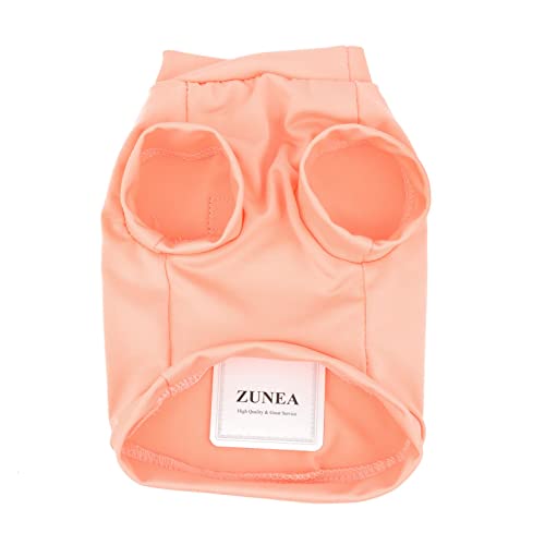 Zunea Small Dogs Shirts Quick Dry Summer T-Shirts Cooling Puppy Clothes Soft Sleeveless Vest Tank Top Breathable Stretchy Pet Girls Boys Chihuahua Apparel Sun Protection for Hot Weather Pink XXL - color: pink, size: XXL