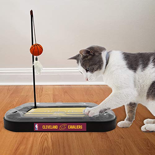 Cleveland Cavaliers Basketball Cat Scratcher Toy - color: Cleveland Cavaliers