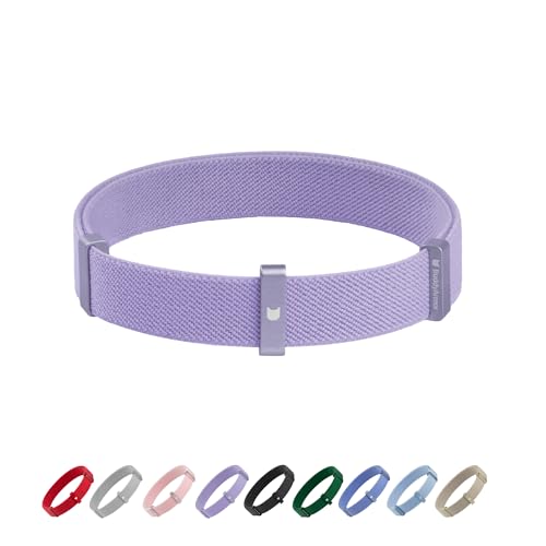 Safety Cat Collar - U.S. IDA Gold Awarding Design, Elastic Quick Release, Non Breakaway - Lightweight for Kitten, Neck Fit 7.8'-15.7' for All Small Large Cat,M(Monet Purple) - color: Monet Purple, size: M (7.8-15.7 inch)