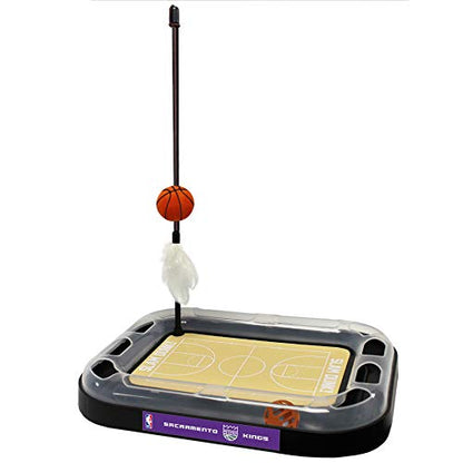 Pets First Sacramento Kings Basketball Cat Scratcher Toy,14 x 11" - color: Sacramento Kings