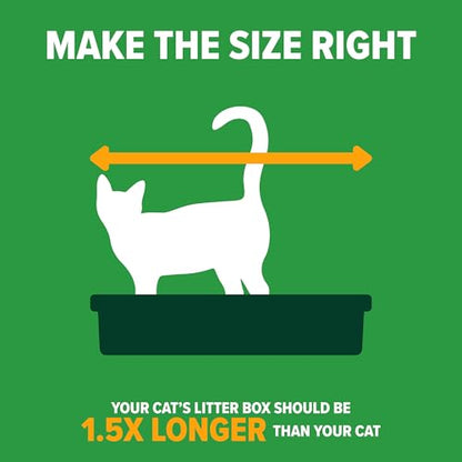 Arm & Hammer Simply Recycled Plastic Cat Litter Pan, Made in USA, Easy to Clean, Large Durable Litter Box, Black - style: Recycled