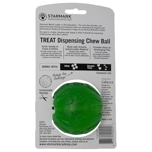 Treat Dispensing Chew Ball, Medium - size: Medium