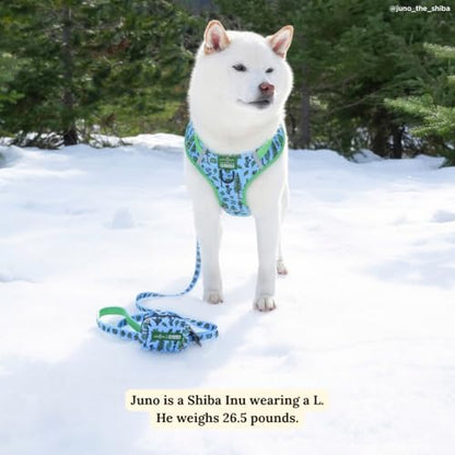 Lucy & Co. x Parks Project Feel the Earth Breath No-Pull Dog Harness, Adjustable Front Clip Harness with Comfort Padding, Small - color: Feel the Earth Breath, size: Small