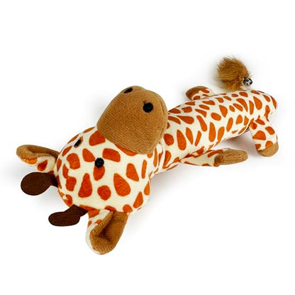 TTcat Catnip Silvervine Matatabi Pillow for Cats & Kittens,Cat Kicker Toy,Crinkle Sound Toy,Large Size Cat Pillow Soothing Plush(Giraffe). - color: Giraffe