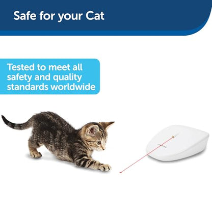 PetSafe Laser Tail - Automatic Cat Laser Toy - Interactive - Relieves Anxiety - Moves Around Floor to Create Random Laser Patterns - Hands-Free Play - Auto Shutoff Prevents Overstimulation - style: Laser Tail