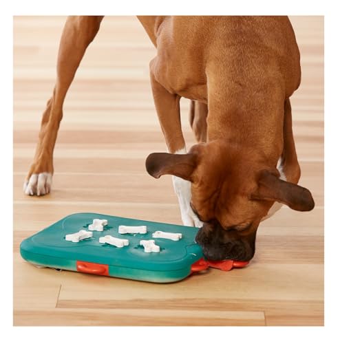 Interactive Dog and Cat Games Treat Hiding Challenge Mental Stimulation with Rewards (12.75 Inch Casino Game) - size: 12.75 Inch Casino Game