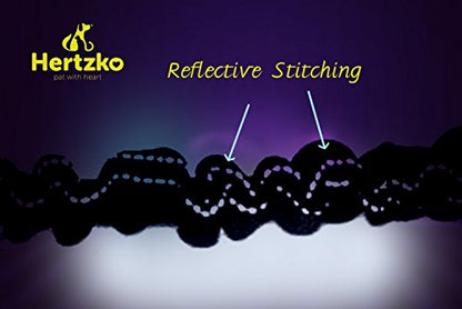 Hertzko Hands Free Dog Leash Great Running Leash for m=Medium to Large Dogs - Strong, Durable and Weather Resistant Nylon Bungee Leash (36 inches Bungee)